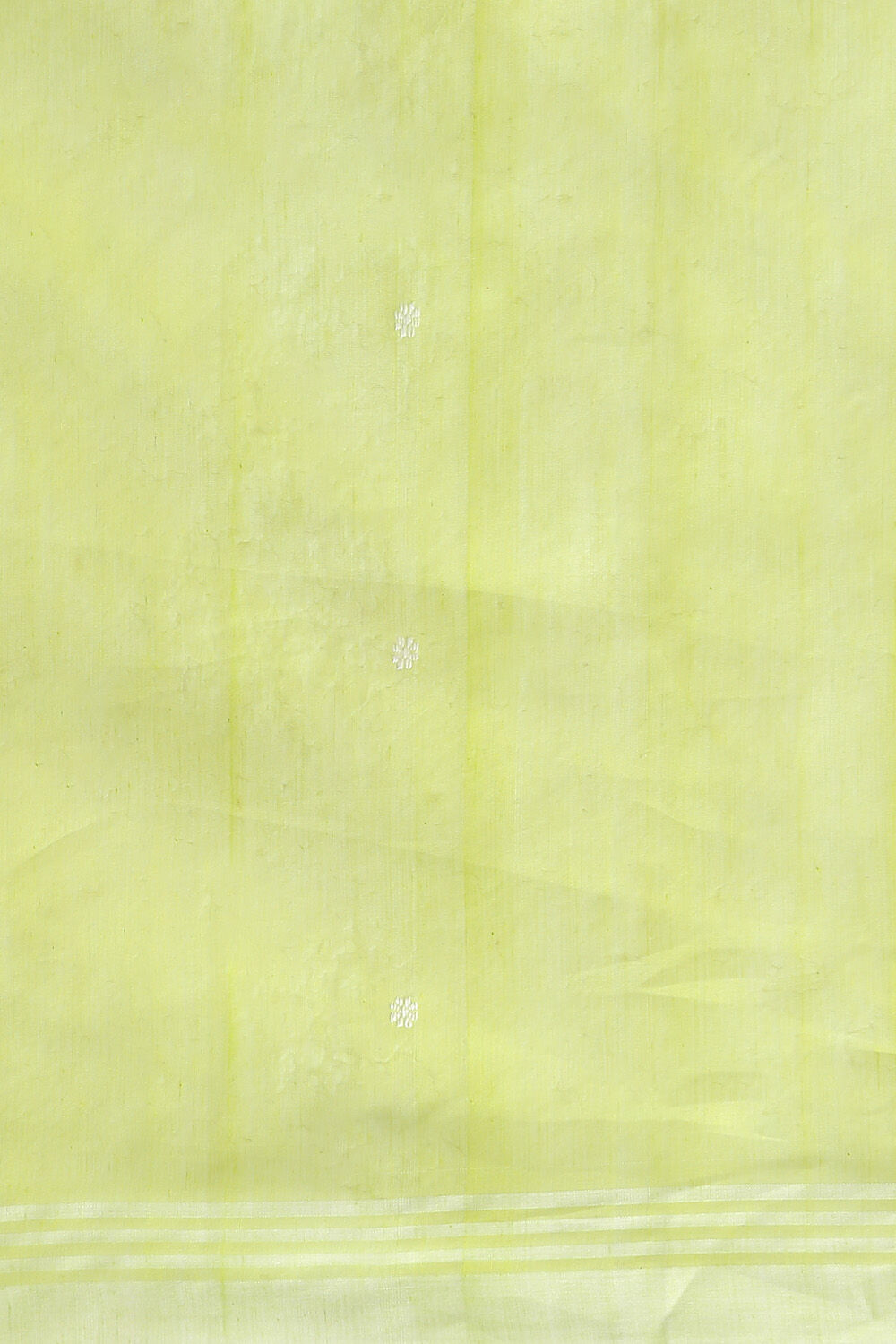 Light Green Pure Silk Cotton Chanderi Saree image number null