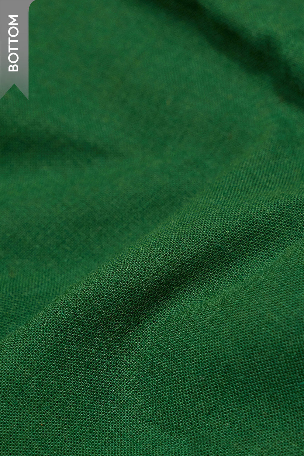 Dark Green Woven Pure Cotton Unstitched Suit Set image number null