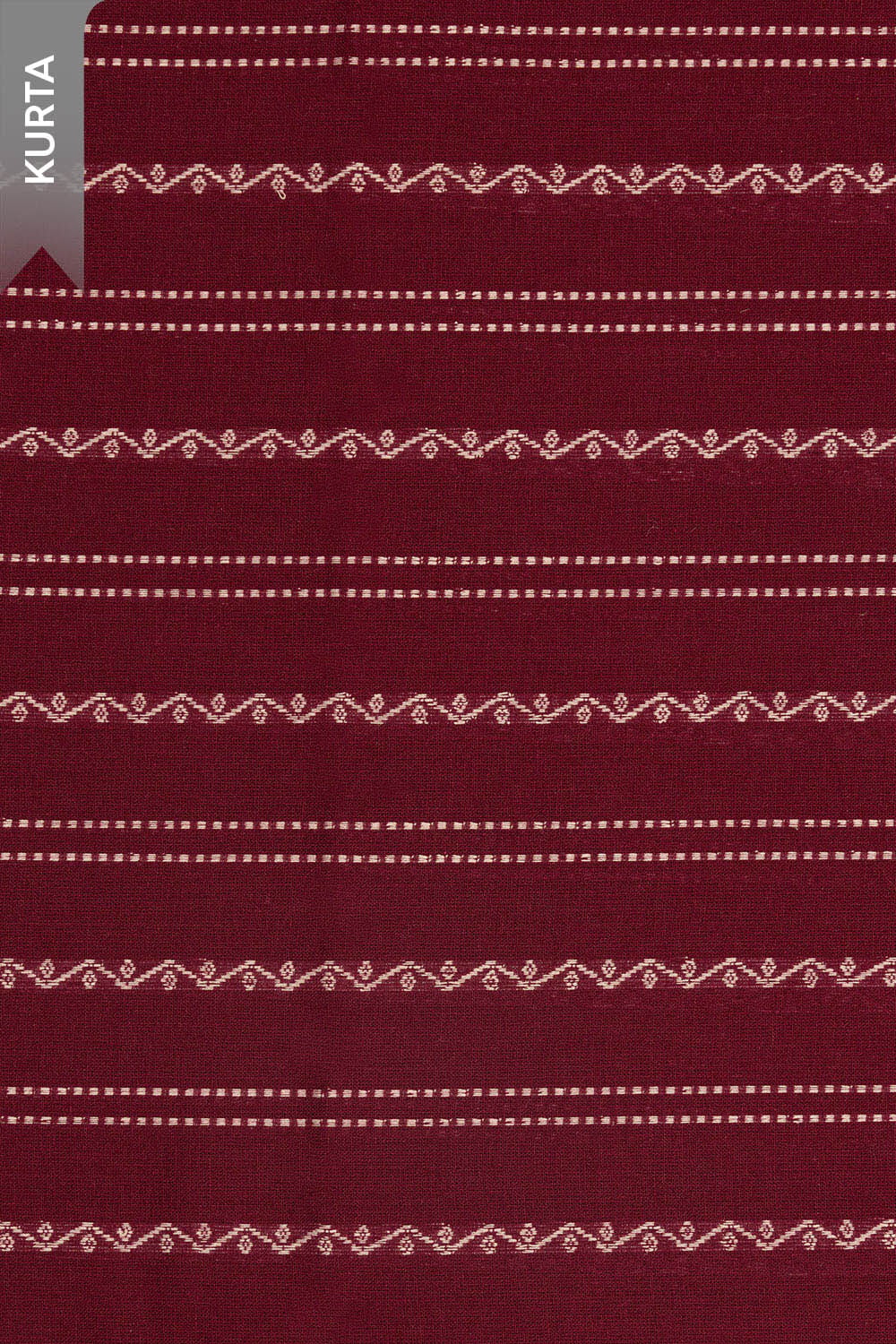 Purple Woven Pure Cotton Unstitched Suit Set image number null