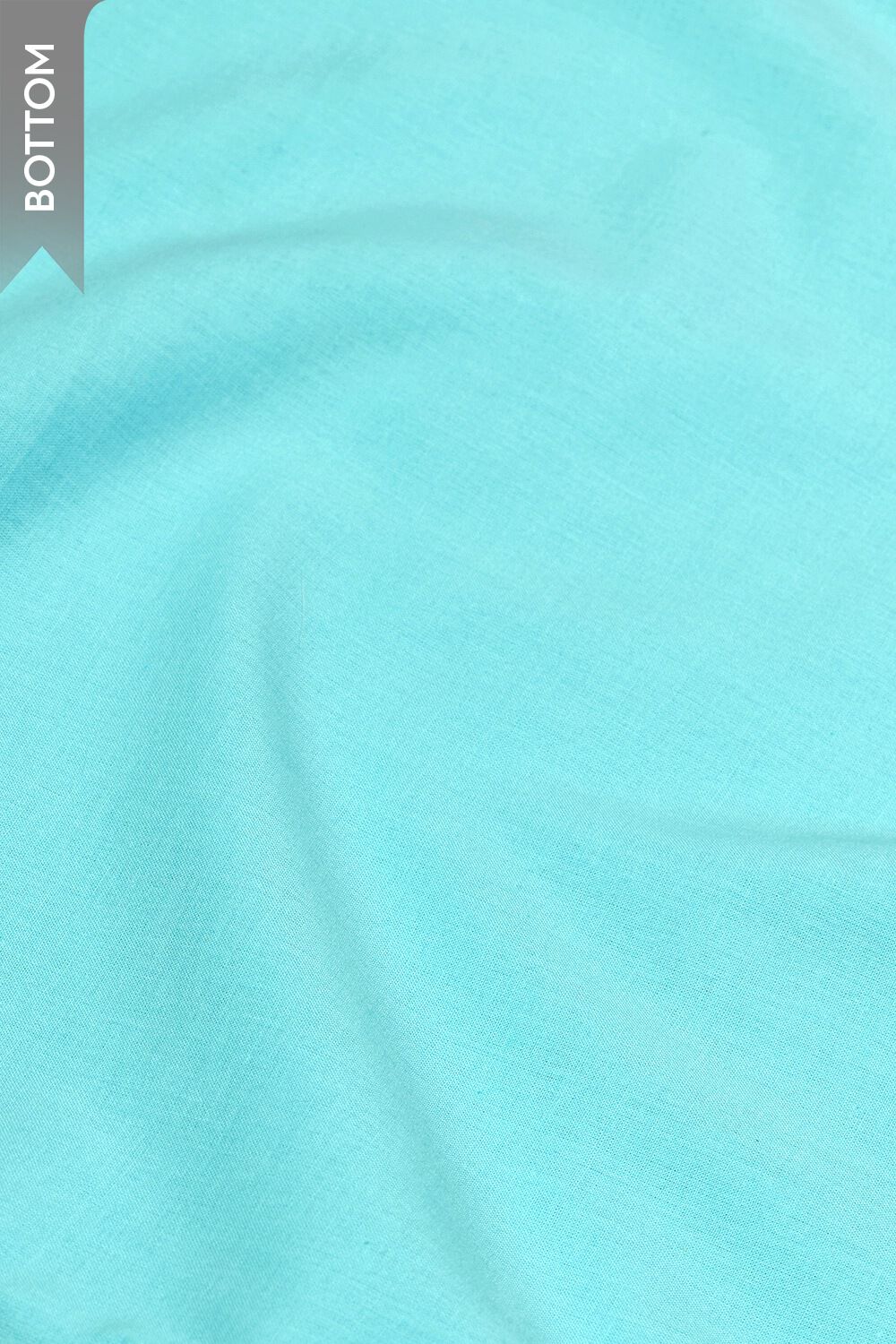 Light Blue Pure Cotton Screen Printed Unstitched Suit Set image number null
