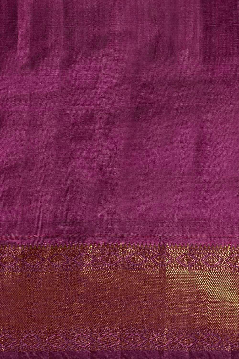 Beige Pure Silk Kanjivaram Saree image number null