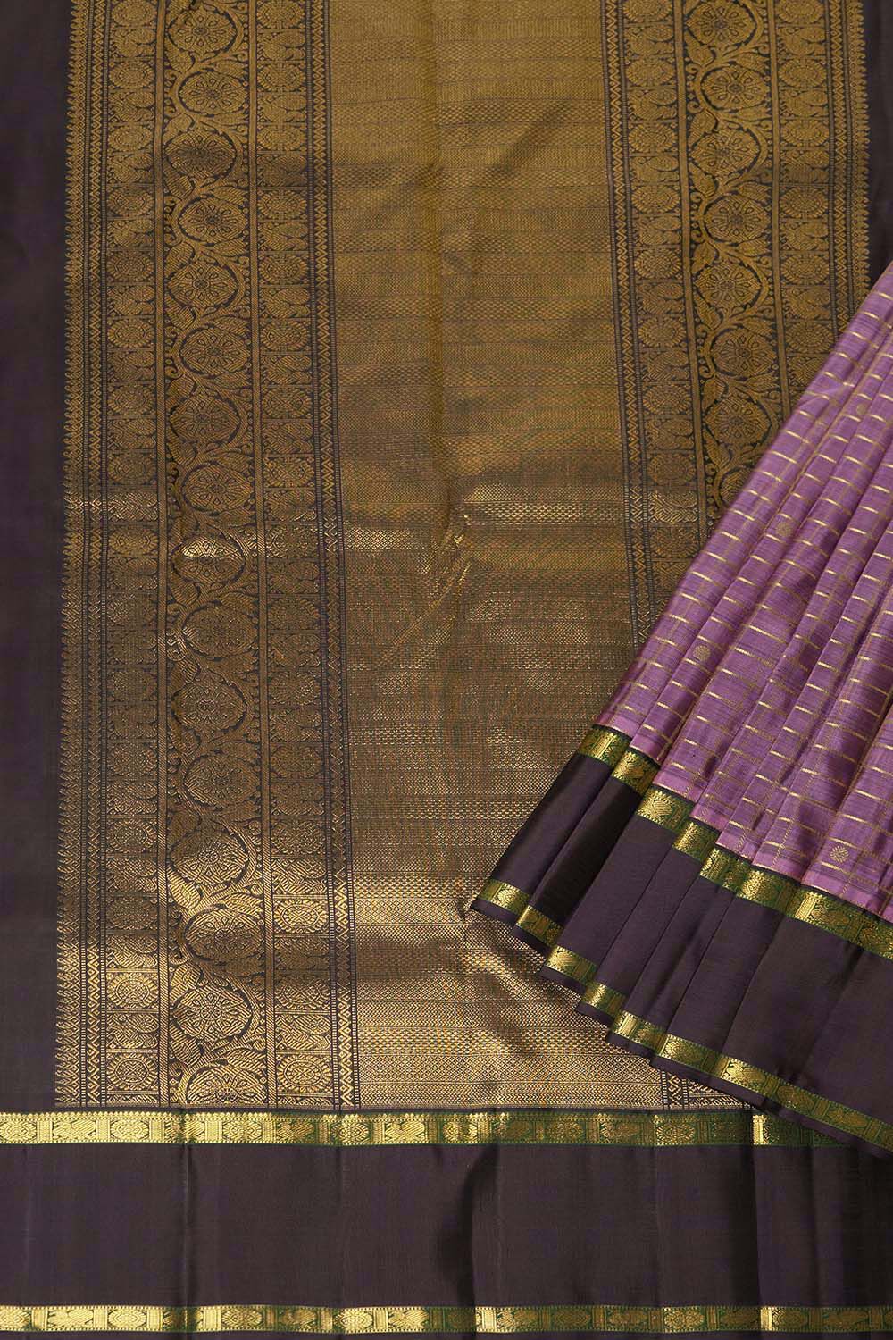 Light Pink Pure Silk Kanjivaram Saree image number null