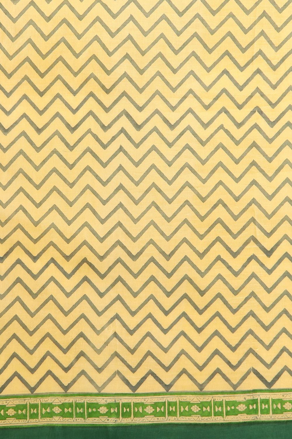 Yellow Pure Silk Printed Saree image number null