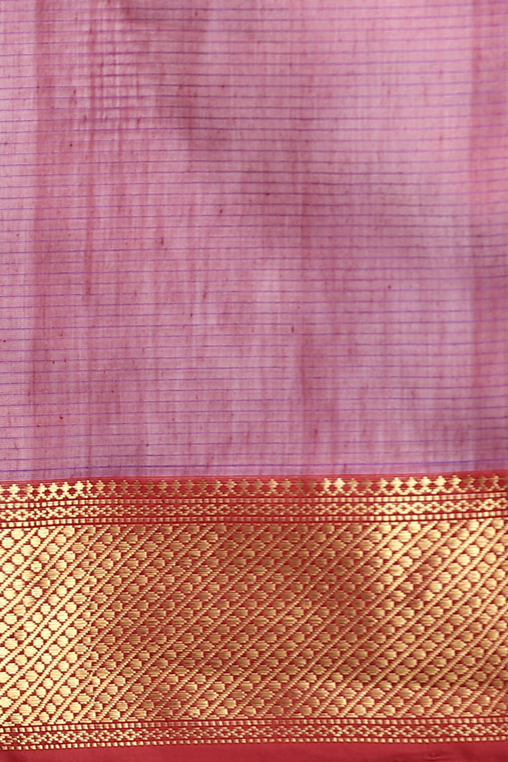 Blue Pure Silk Cotton Maheswari Saree image number null