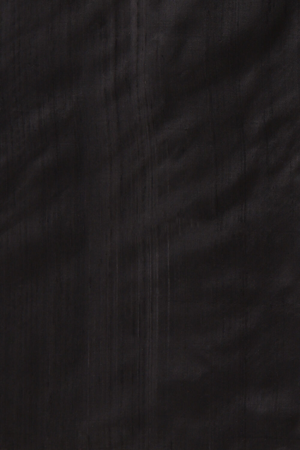 Black Pure Silk Woven Saree image number null