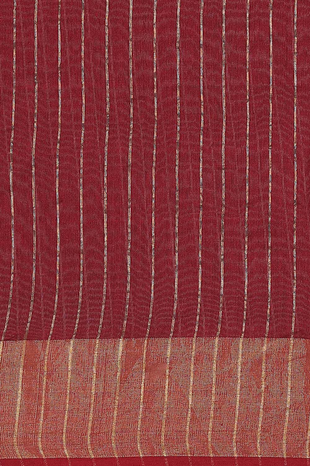 Dark Blue Pure Silk Vanya Jamdani Saree image number null