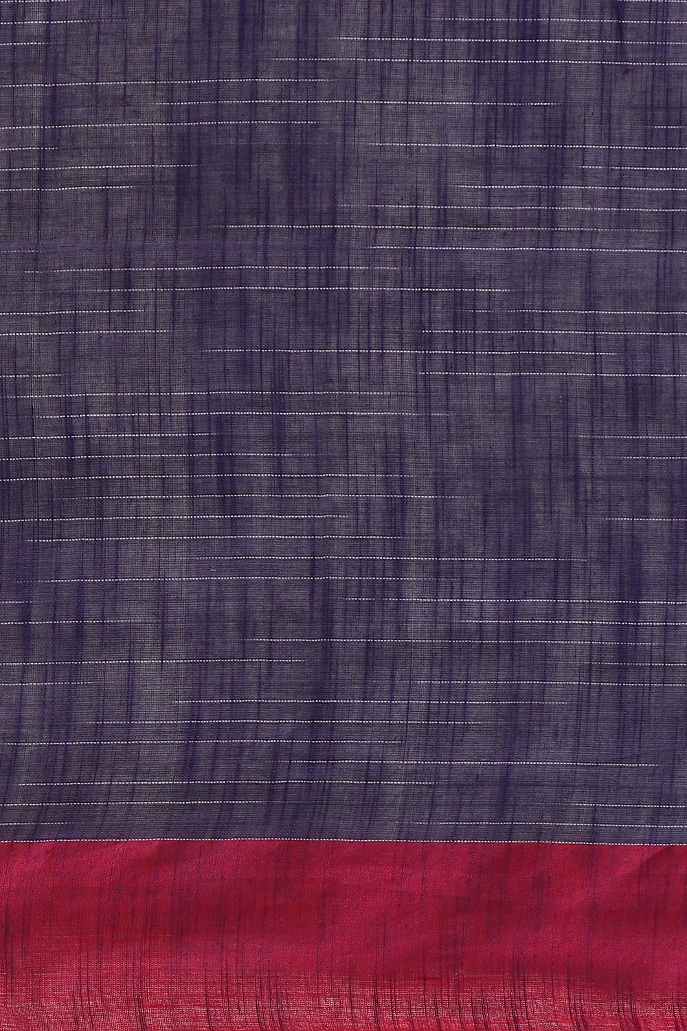 Dark Pure Blue Cotton Bengal Saree image number null