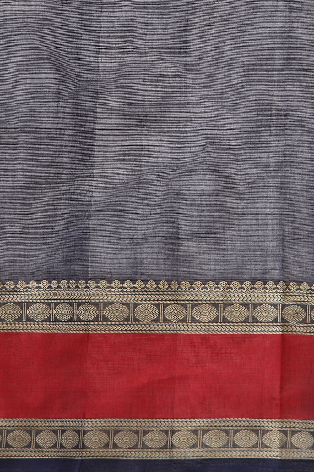 Dark Pure Blue Cotton South Saree image number null