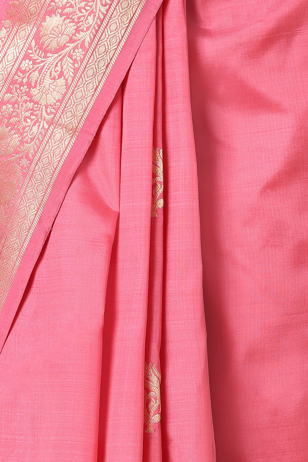 Pink Pure Silk Banarasi Saree image number null