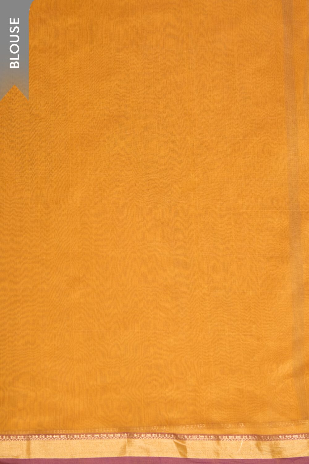 Orange Woven Pure Silk Cotton Chanderi Saree image number null