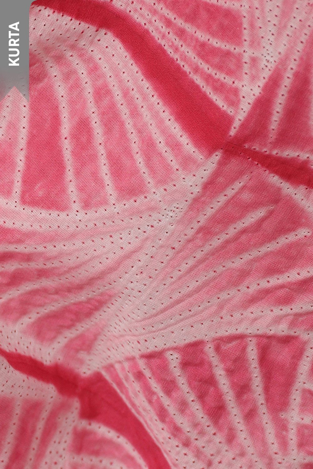 Pink Pure Cotton Tie and Dye Shibori Unstitched Suit Set image number null