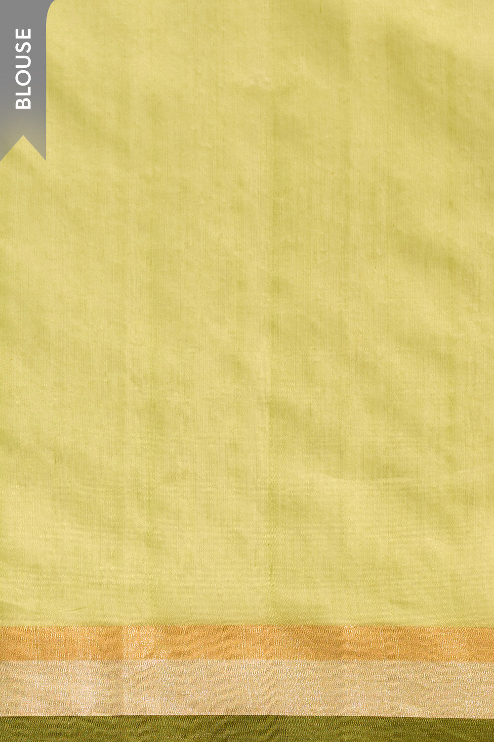 Green Eknaliya Pure Silk Cotton Chanderi Saree image number null