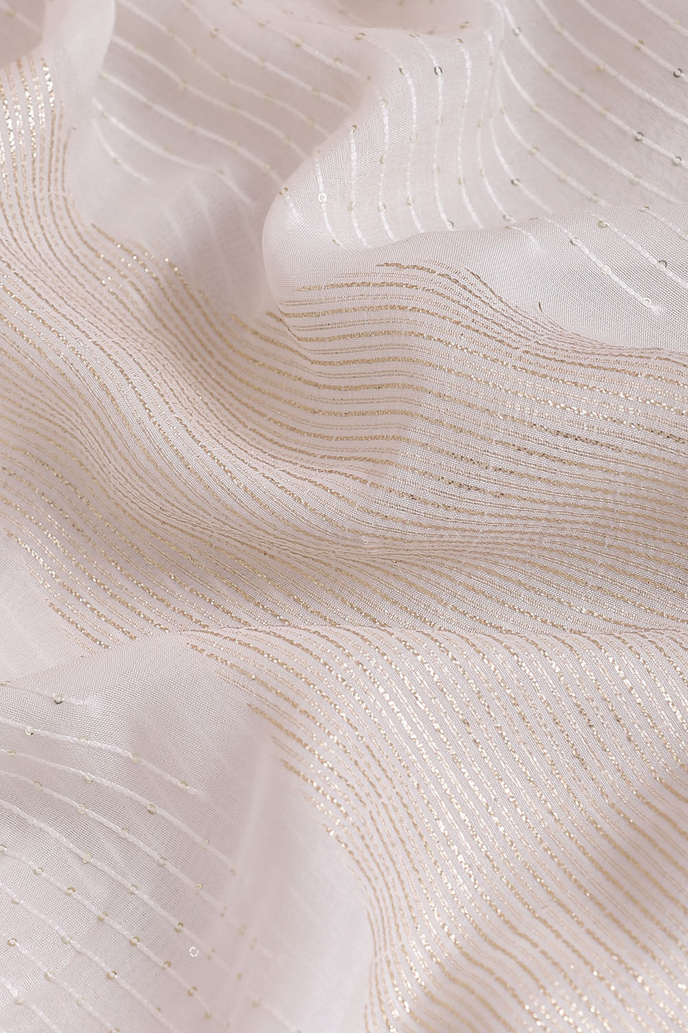 White Pure Embroidered Saree image number null