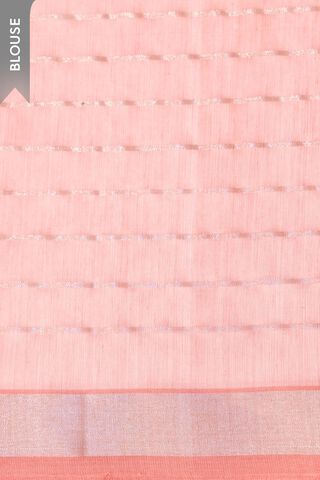 Light Yellow Woven Pure Silk Cotton Chanderi Saree thumbnail image number null