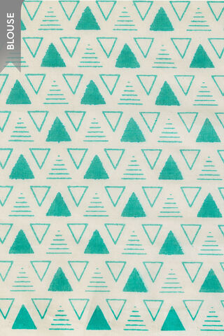 Blue Bengal Screen Printed Pure Cotton Mulmul Saree thumbnail image number null