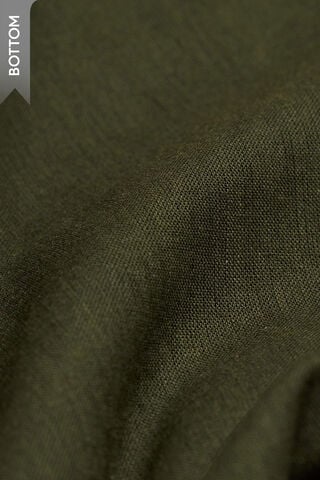 Dark Green Woven Pure Cotton Unstitched Suit Set thumbnail image number null