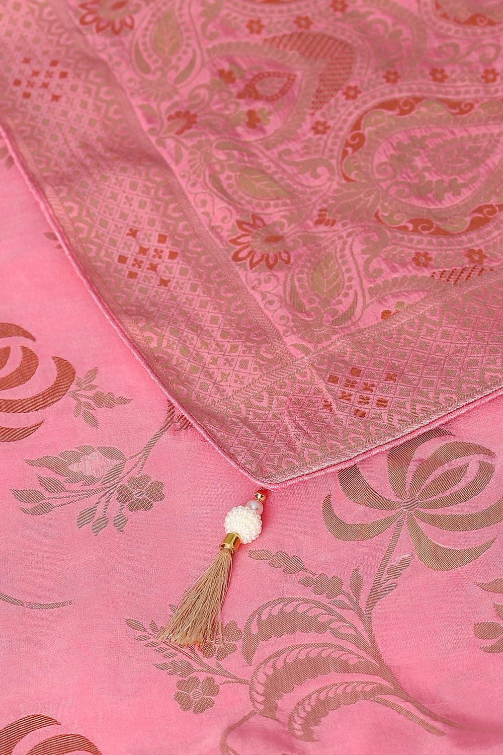 Pink Pure Luxe Vegan Saree image number null