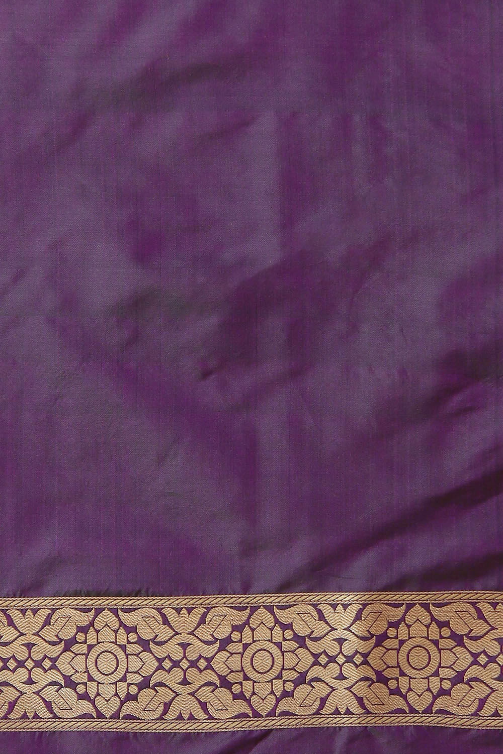 Dark Blue Pure Silk Banarasi Brocade Saree image number null