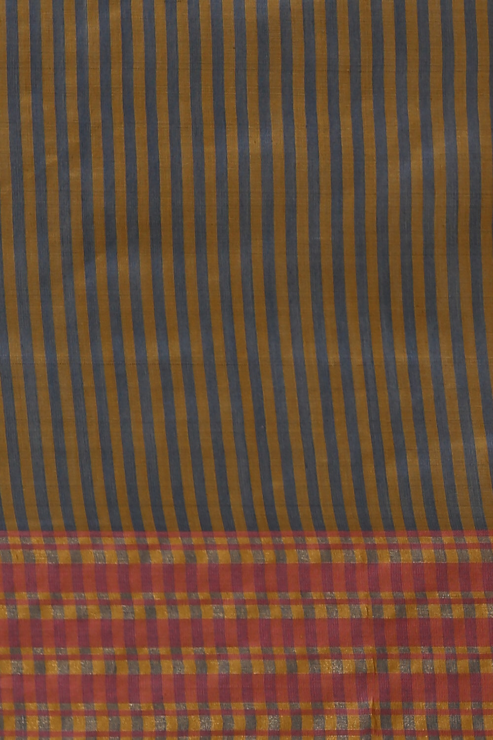 Blue Pure Silk Viscose Bhagalpuri Saree image number null