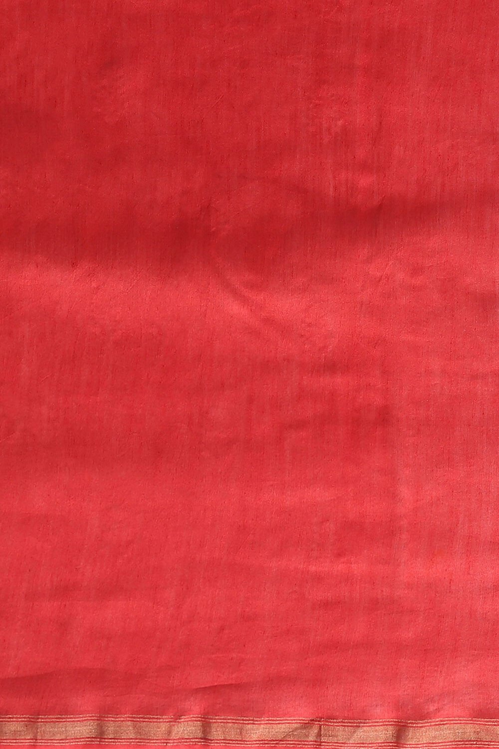Dark Red Pure Silk Cotton Embroidered Saree image number null
