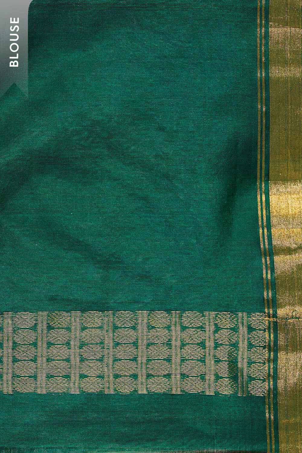 Red Woven Pure Silk Cotton Saree image number null