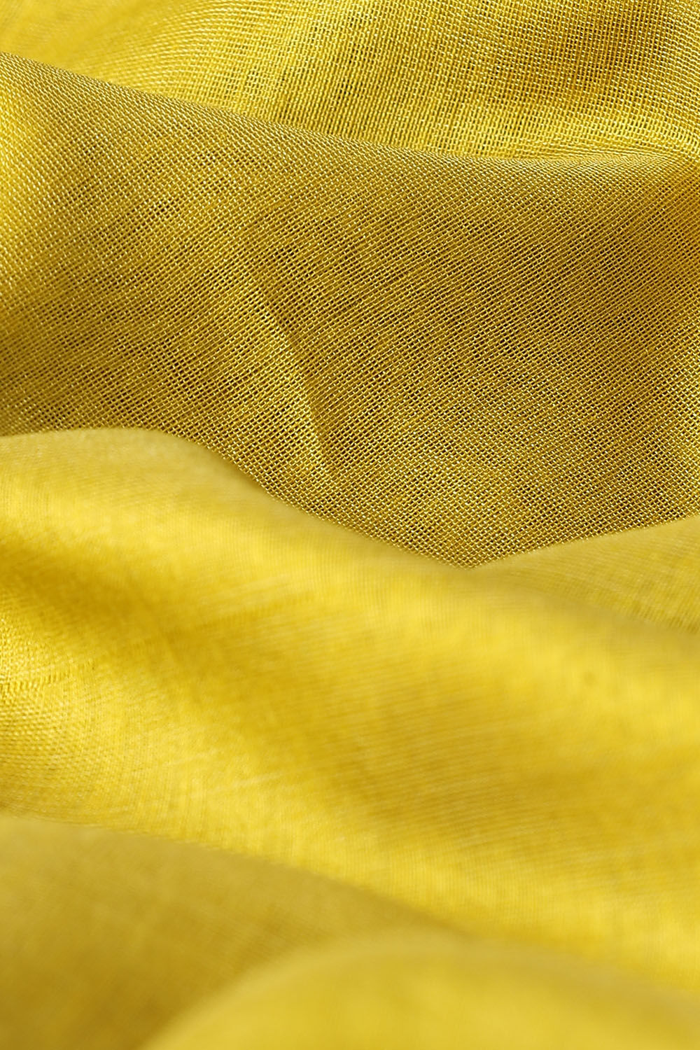 Yellow Pure Silk Cotton Maheswari Saree image number null