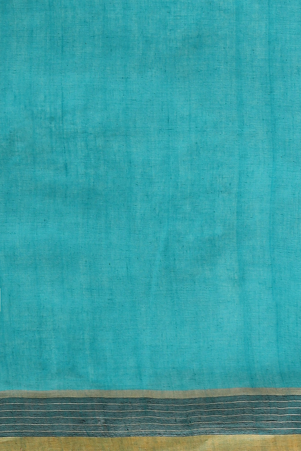 Light Blue Pure Cotton Bengal Saree image number null