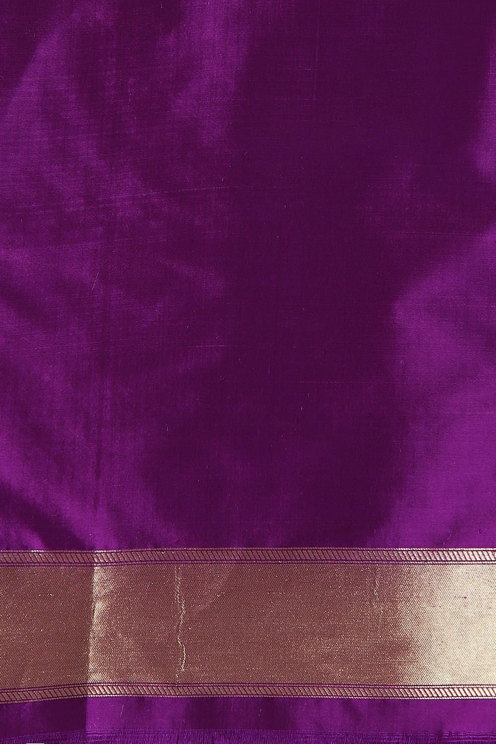 Purple Pure Silk Banarasi Saree image number null