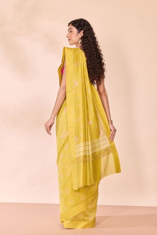Light Green Screen Printed Pure Silk Cotton Saree thumbnail image number null