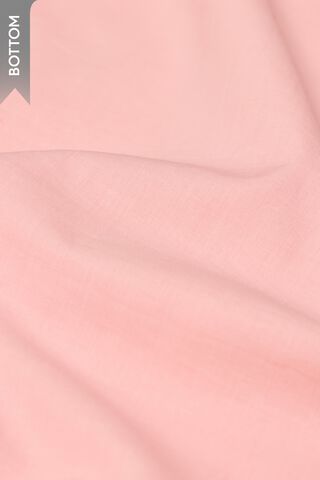 Light Pink Pure Cotton Printed Sanganeri Unstitched Suit Set thumbnail image number null