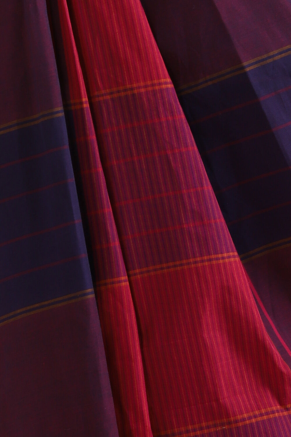 Dark Pink Pure Cotton South Saree image number null