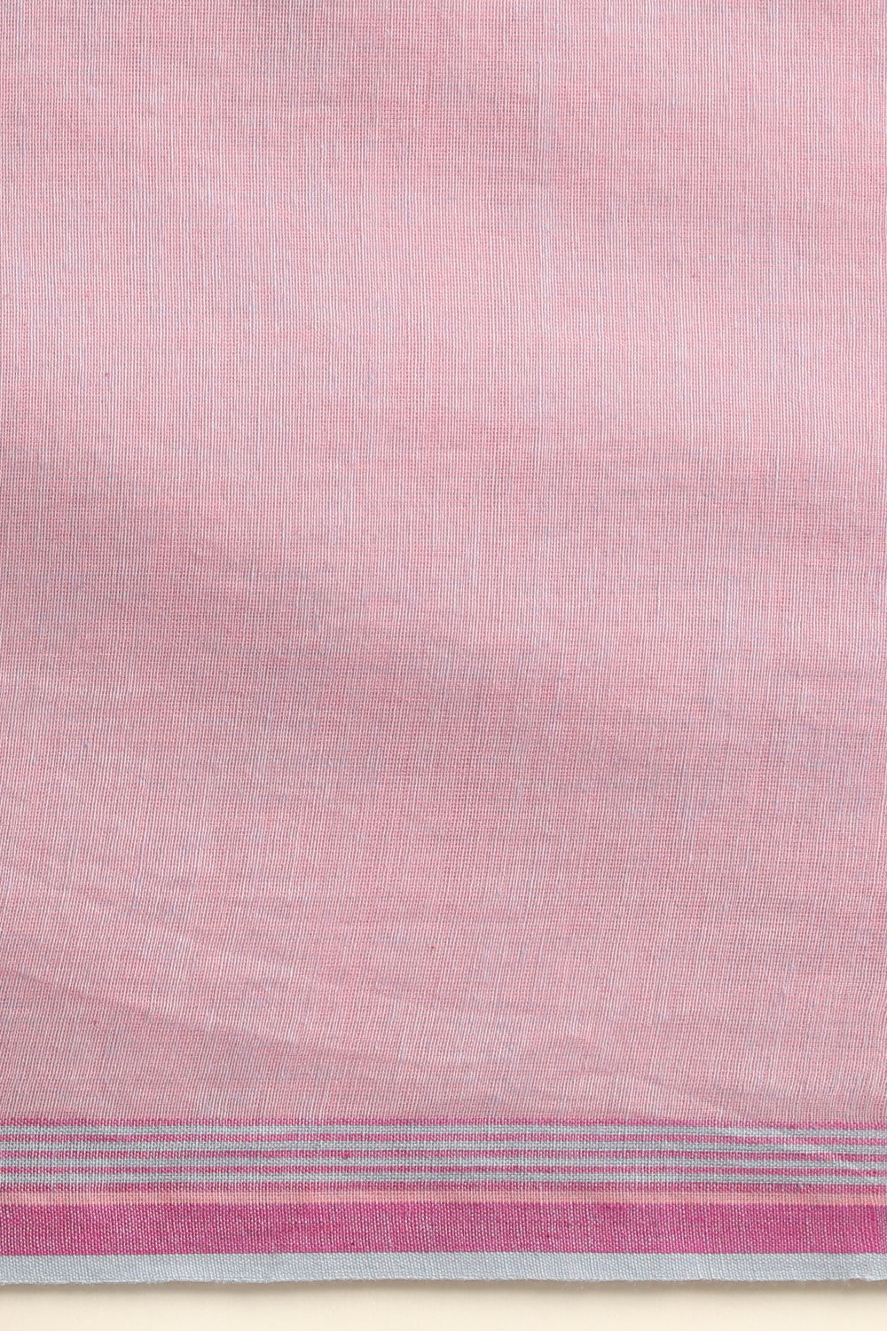 Pink Pure Cotton Woven Bengali Saree image number null