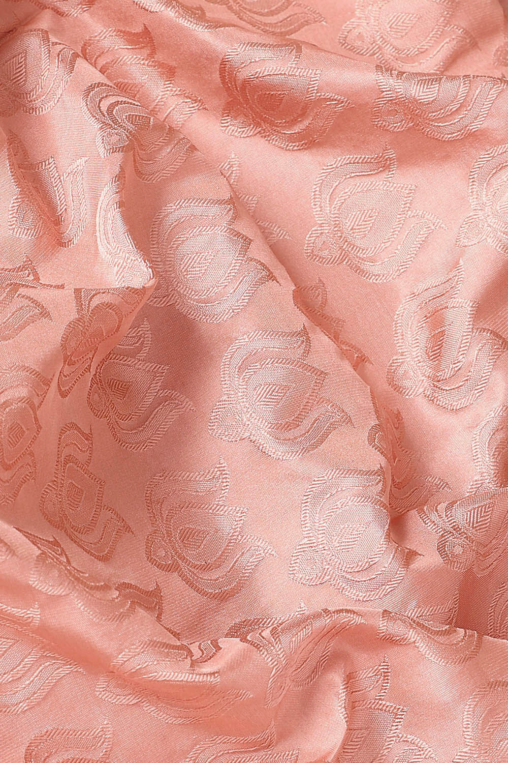 Light Pink Pure Silk Banarasi Tanchoi Saree image number null