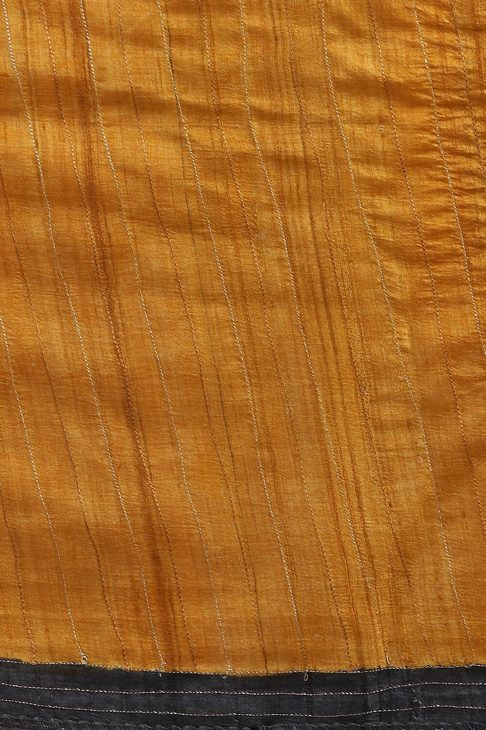 Grey Pure Tussar Silk Embroidered Saree image number null