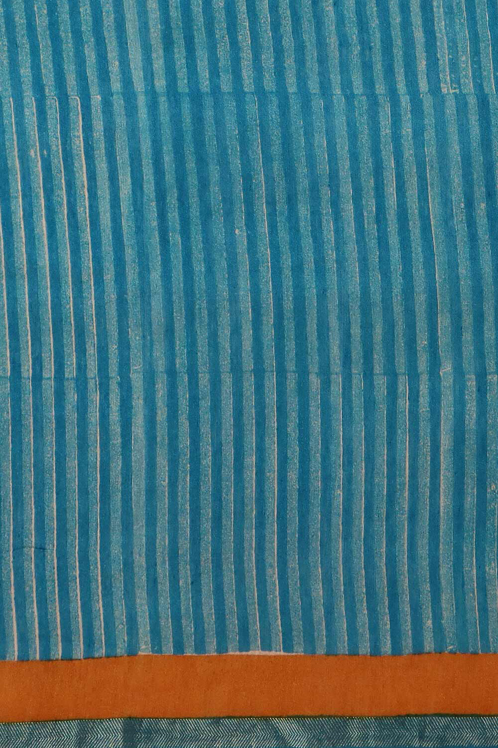Blue Pure Tussar Vanya Printed Saree image number null