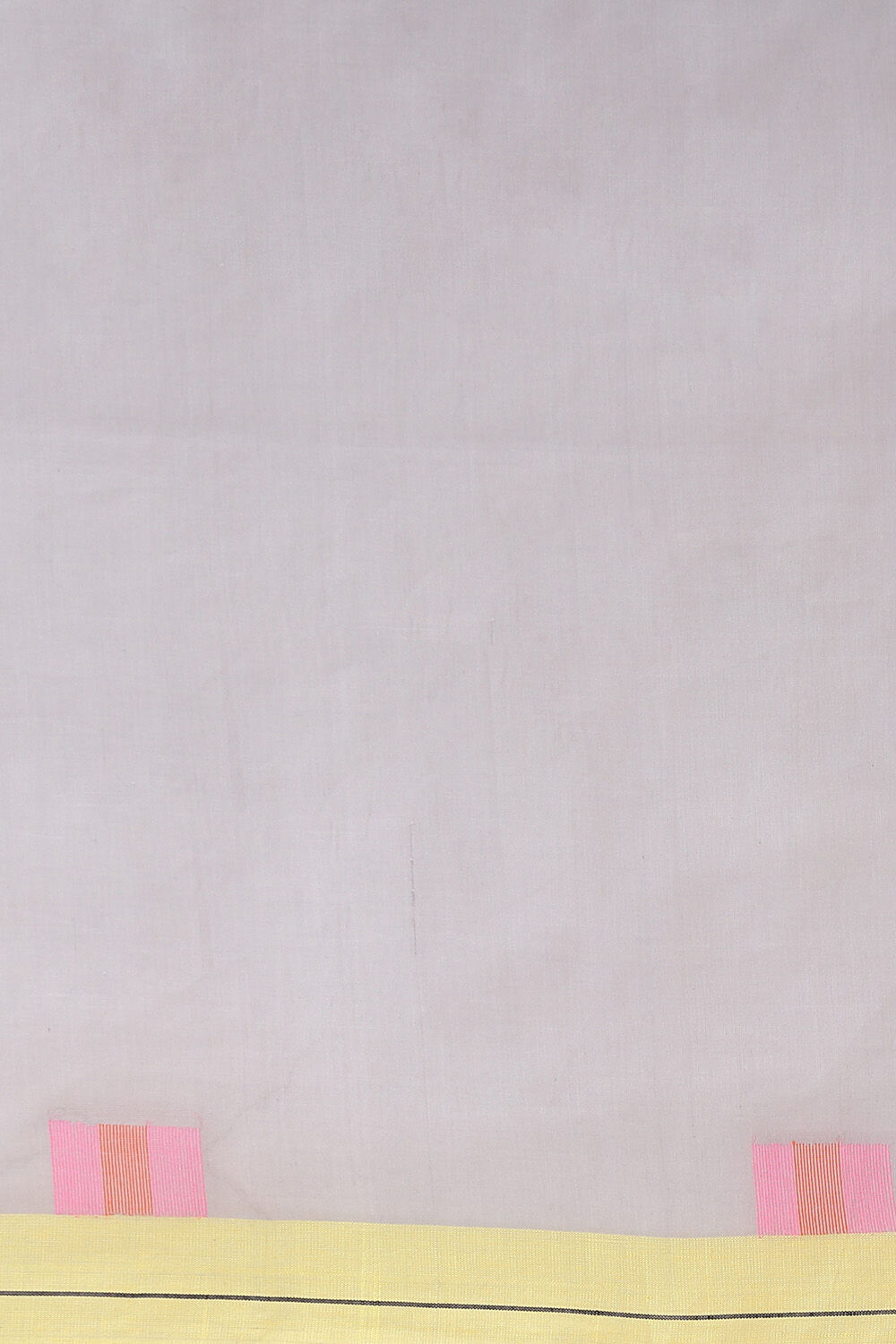 Grey Pure Cotton Jamdani Saree image number null