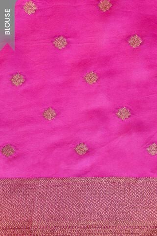 Pink Woven Pure Viscose Saree thumbnail image number null