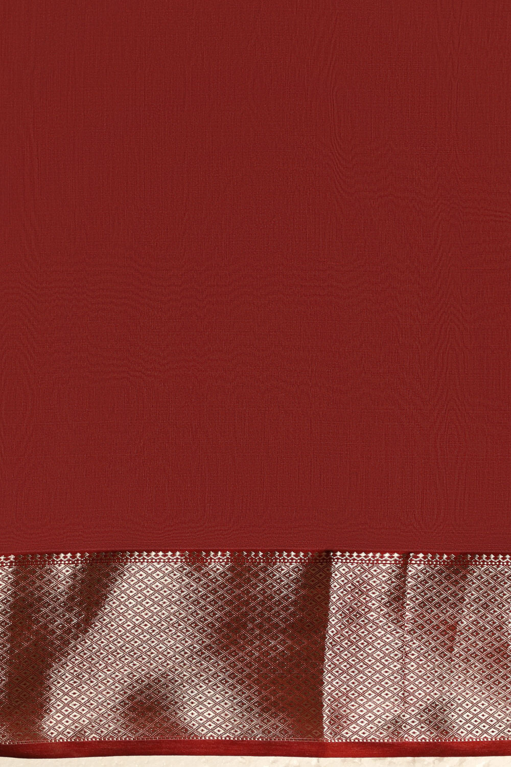 Pink Woven Pure Silk Cotton Maheswari Saree image number null