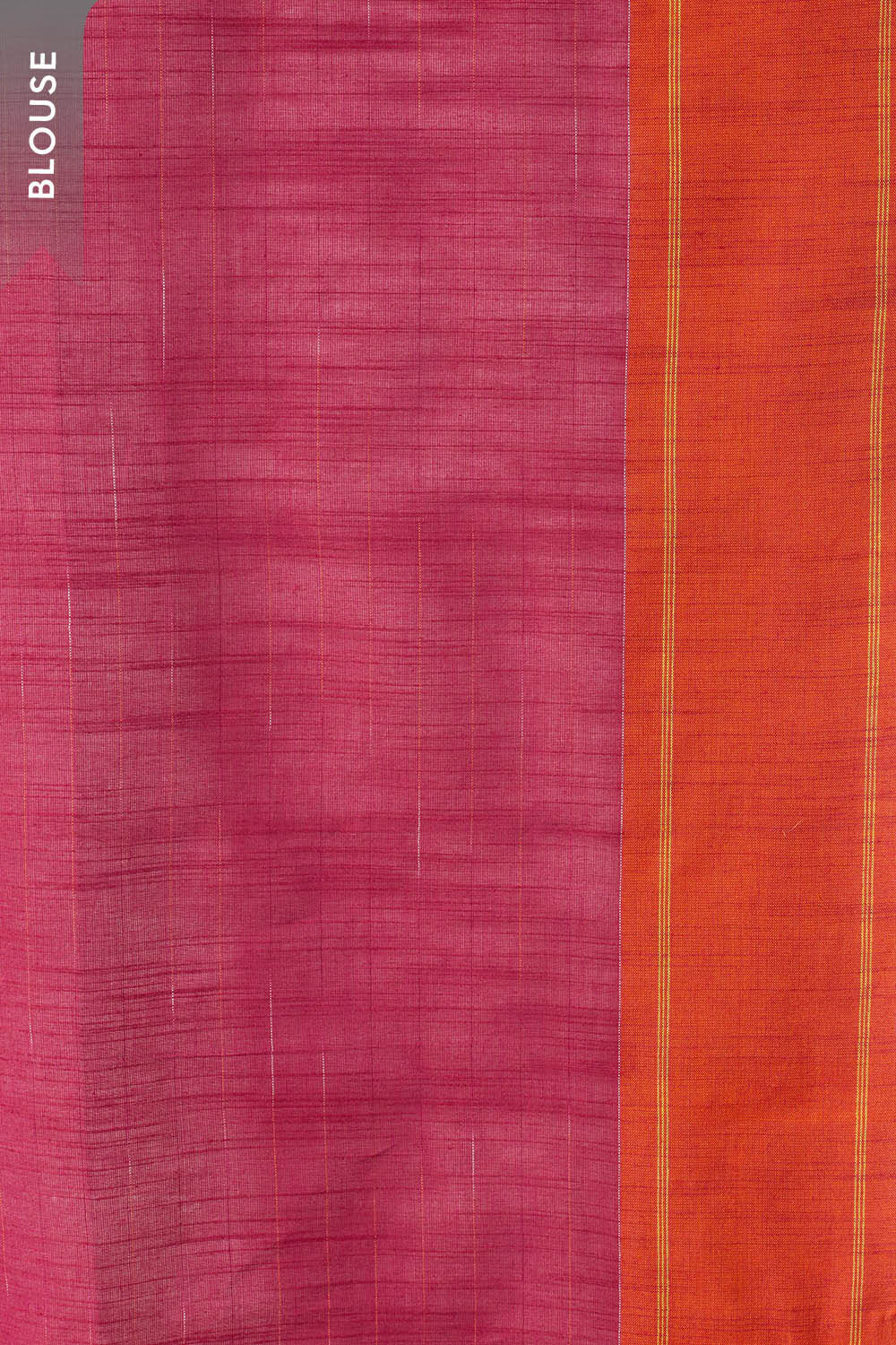 Dark Red Woven Pure Cotton Bengal Saree image number null