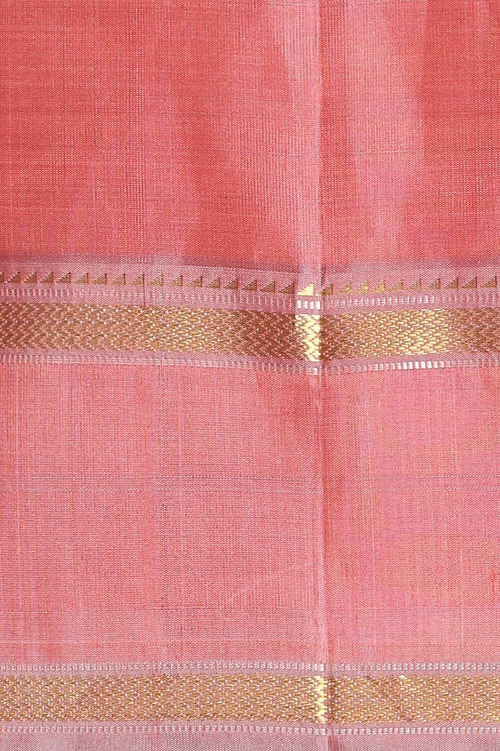 Orange Pure Silk Kanjivaram Saree image number null