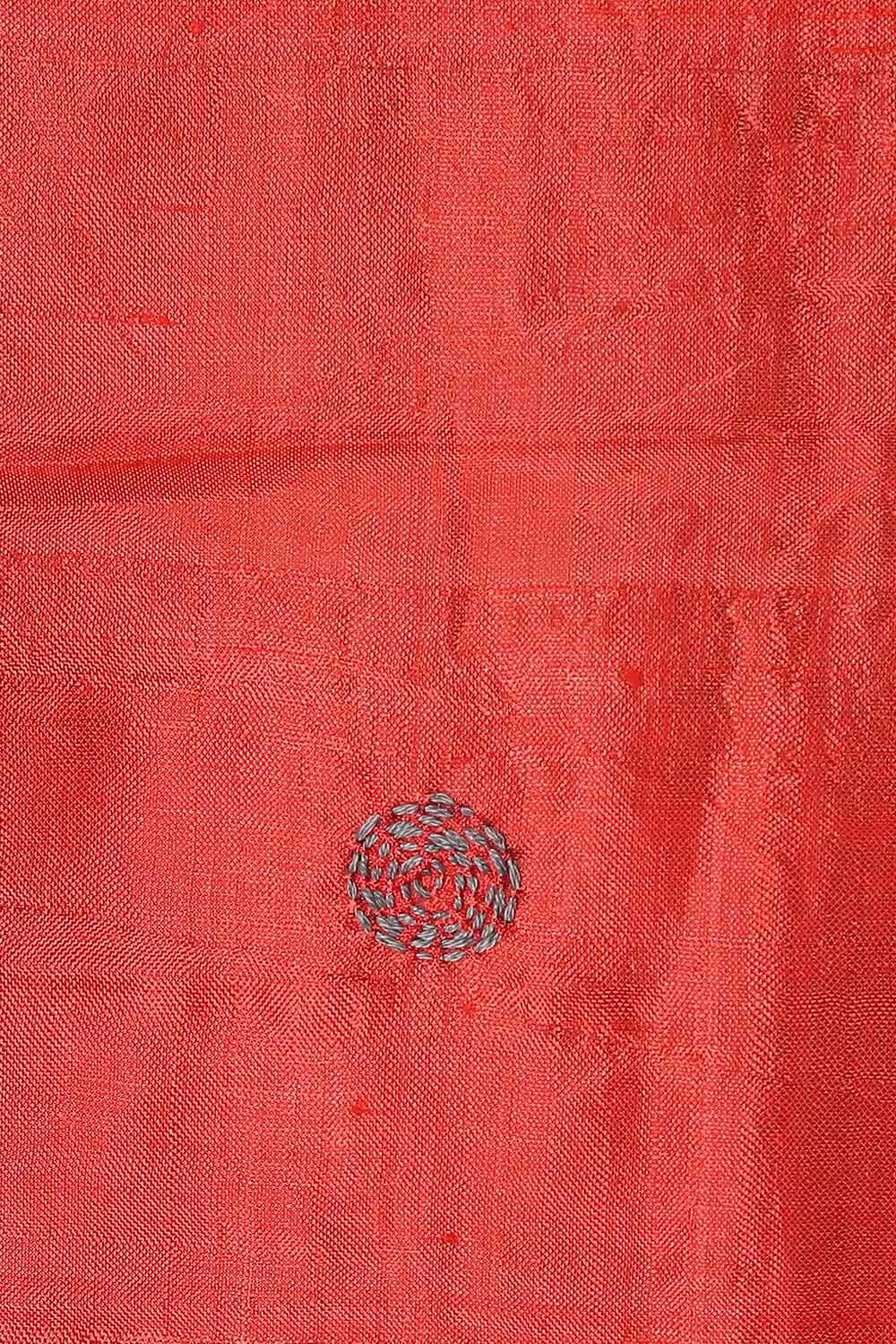 Light Pink Silk Batik Saree image number null