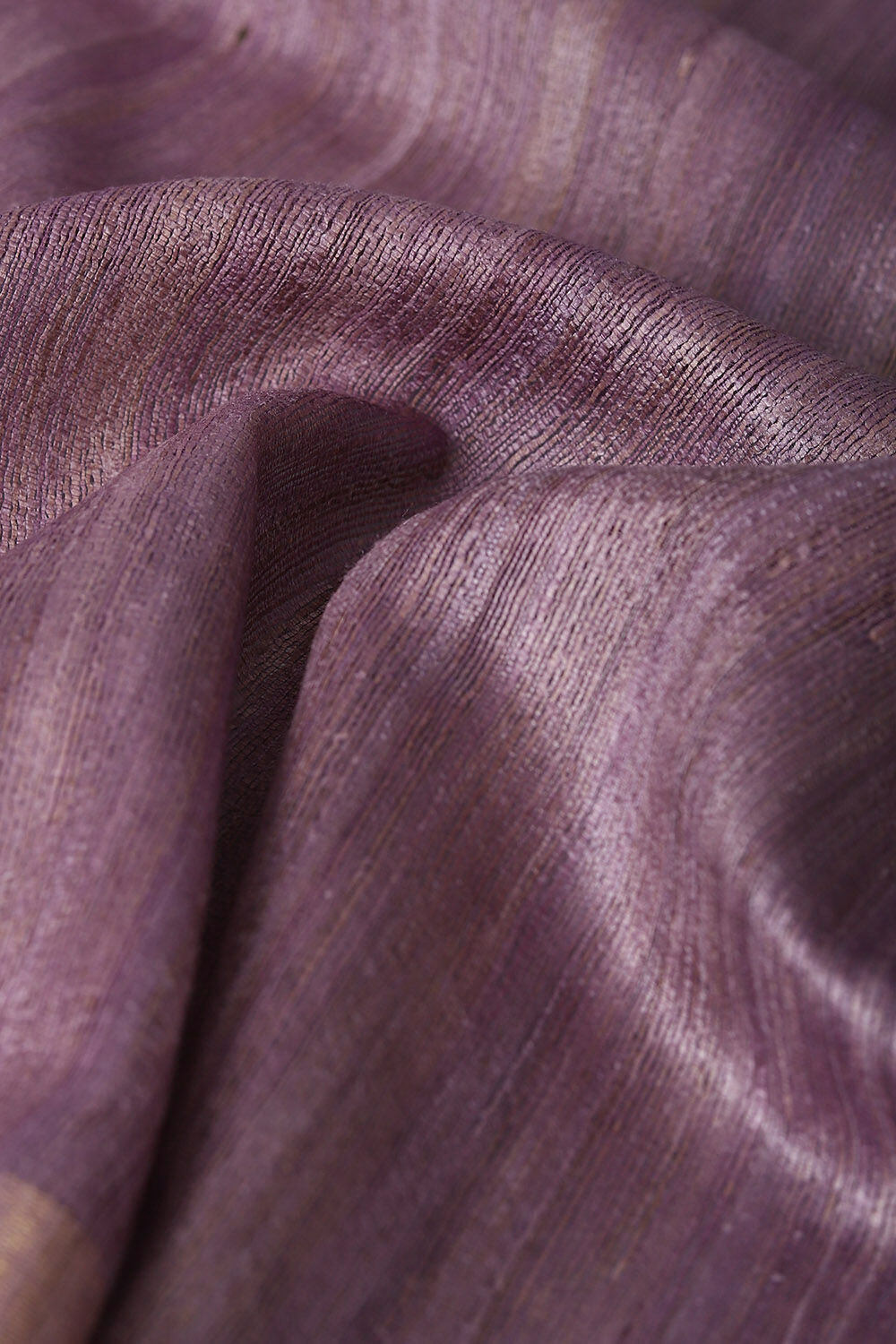 Light Pure Violet Tussar Tie and image number null