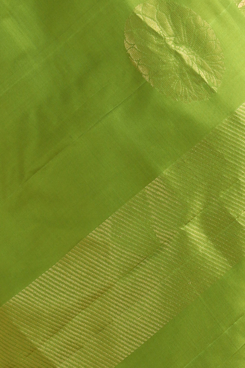Light Green Pure Soft Silk Saree image number null