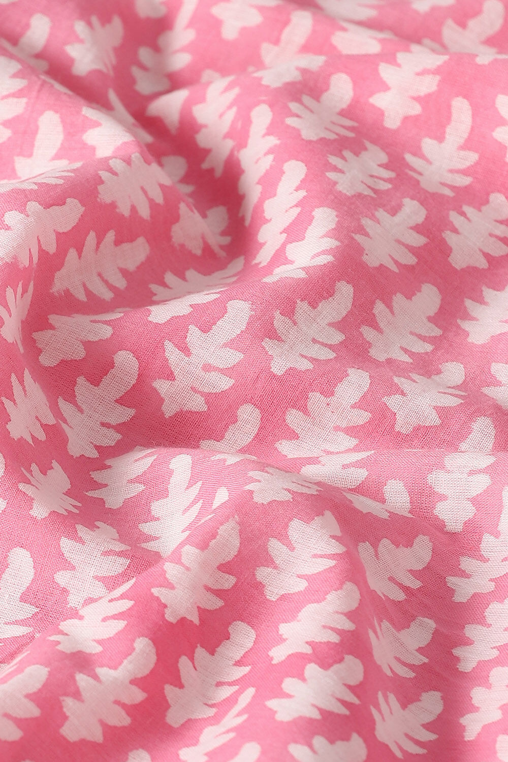 Light Pink Pure Cotton Sanganeri Printed Saree image number null