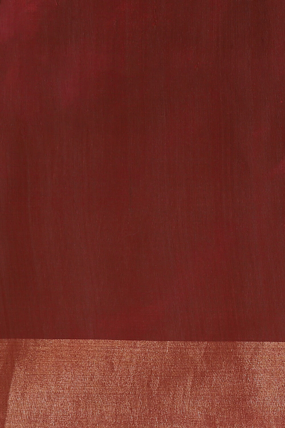 Dark Red Pure Tussar Silk Bhagalpuri Saree image number null