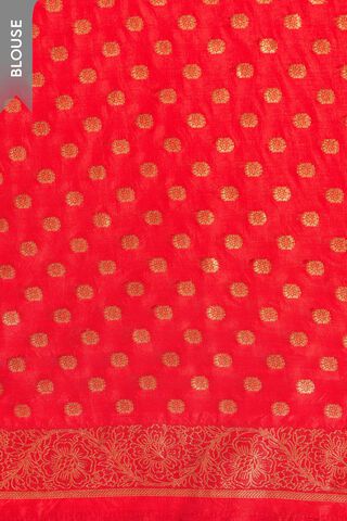 Red Woven Pure Viscose Saree thumbnail image number null