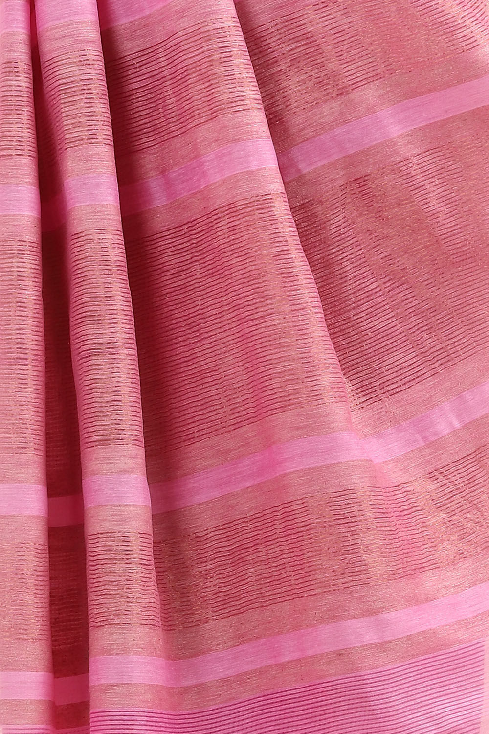 Pink Pure Silk Woven Saree image number null