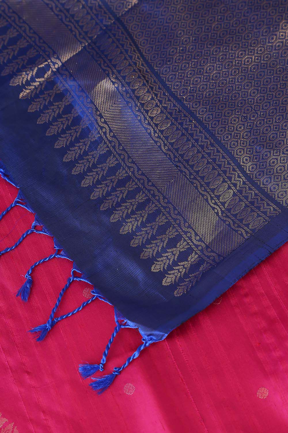 Pink Pure Silk South Saree image number null