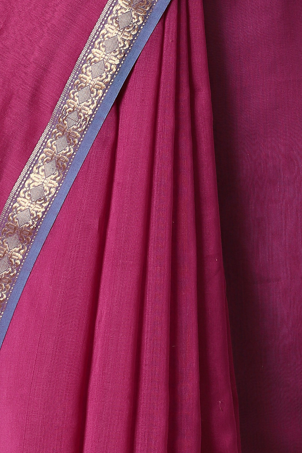 Pink Pure Silk Cotton Maheswari Saree image number null