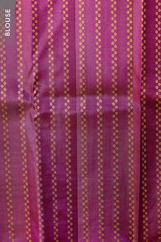 Purple Woven Pure Silk Kanjivaram Saree thumbnail image number null